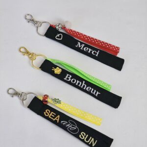 Porte-clés à message