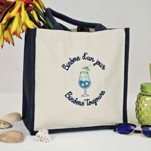 Sac cabas Binôme d'un jour, binôme toujours