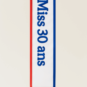 Écharpe "Miss 30 ans"