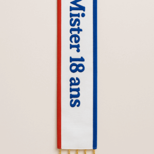 Écharpe "Mister 18 ans"