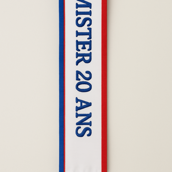 Echarpe Mister 20 ans