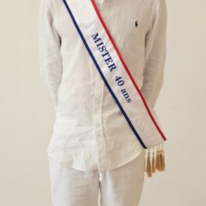 Écharpe "Mister 40 ans"