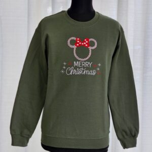 Sweat Merry Christmas Motif Minnie