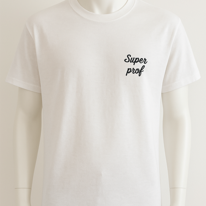 T-shirt _Super prof