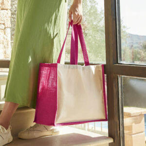 Sac Toile de Jute Couleur WM422