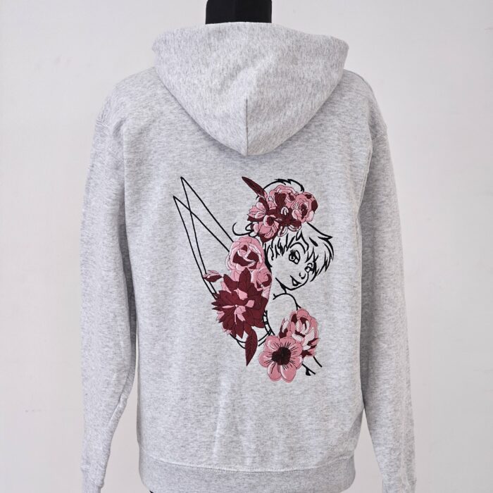 sweat a capuche fee clochette dos sweat a capuche fee clochette dos