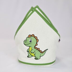Cape de bain Dino Vert