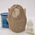 Bavoir bébé Hérisson Printemps 2