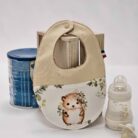 Bavoir bébé Hérisson Printemps