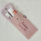 Etui à brosse à dents velour Rose