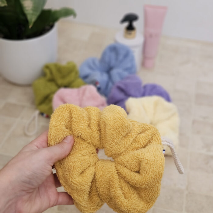 Fleur de douche_moutarde