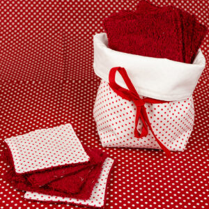 Pochon + 10 cotons réutilisables