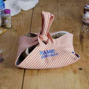 Sac plat à tarte "Mamie Gâteaux"