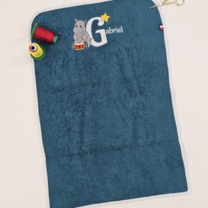 Serviette à langer "Hippopotame"