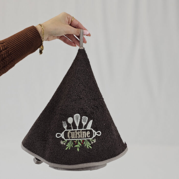 Torchon Chocolat_Taupe_Cuisine