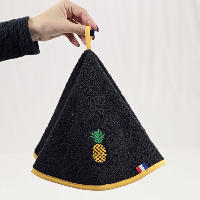Torchon Noir_Moutarde_Ananas (2)