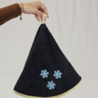 Torchon Noir_Or_ Flocons