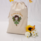 sac a linge enfant papillon