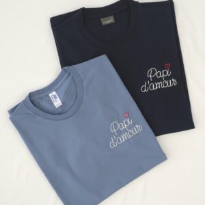 T-shirt "Papi d'amour"