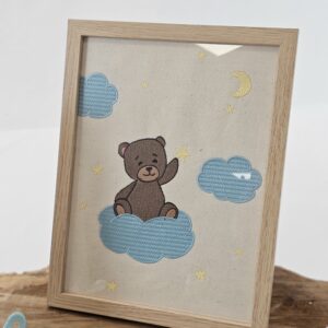 Cadre enfant Ourson Nuage