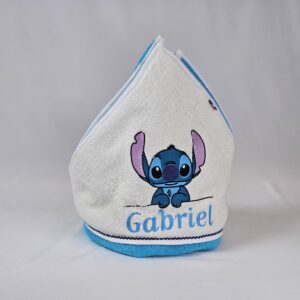 Cape de bain personnalisable Stitch