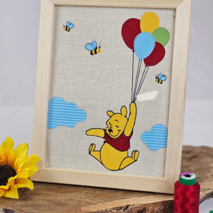 Cadre déco bébé Winnie 2