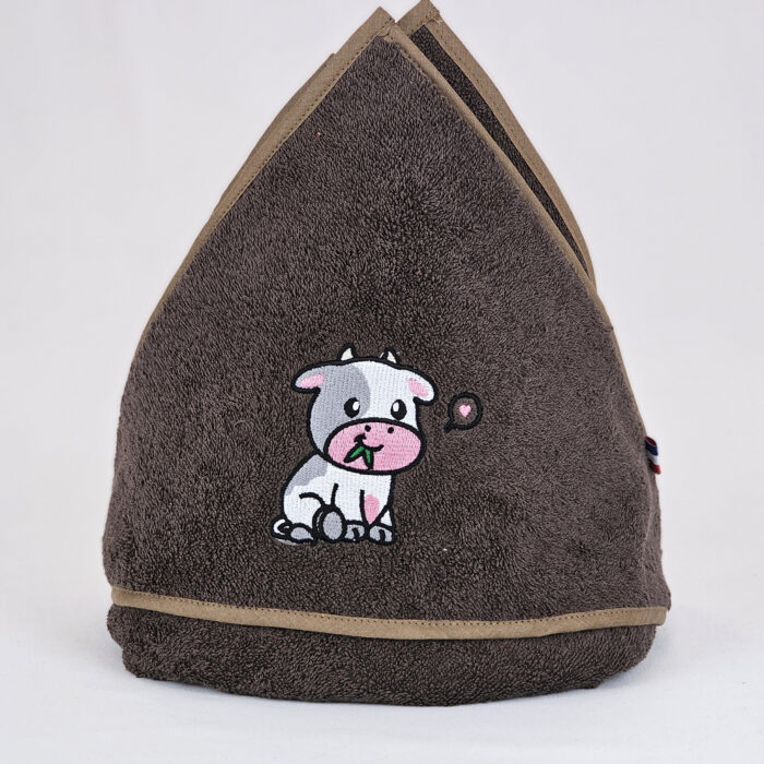 Cape de bain enfant bébé vache Cape de bain enfant bébé vache