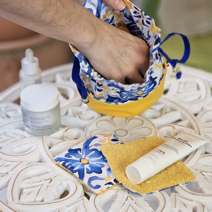 Pochette +10 cotons _Jaune