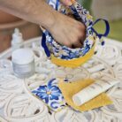 Pochette +10 cotons _Jaune