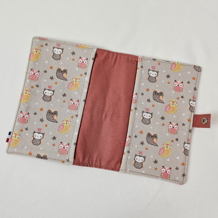 Protége Carnet de santé chouette 2 Protége Carnet de santé chouette 2