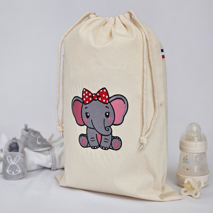 Sac à linge Eléphant