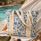 Sac de plage Cassiopée_faitmain_personnalisable_tissu
