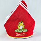 drap de bain grenouille rouge et verte insta_0000_5